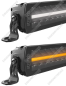 Preview: LED Light Bar Balkenscheinwerfer mit Positionslicht SIBERIA DR | gerade, zweireihig