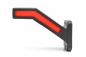 Preview: LED Umrissleuchte mit dynamischen Blinker Gummiarm WAS W168.6DD