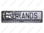 Preview: LED Light Bar Balkenscheinwerfer Kennzeichenhalter NUUK E-Line DUO EU