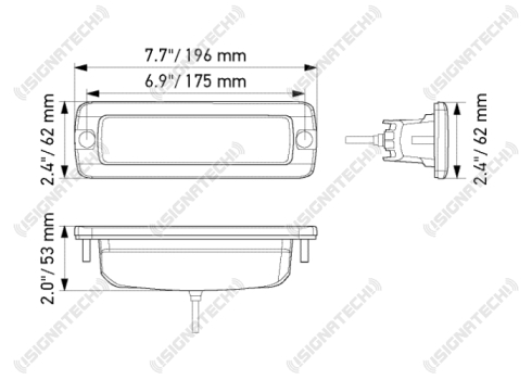 Hella Black Magic Mini LED Lightbar Arbeitsscheinwerfer | 1600 lm, 30 W