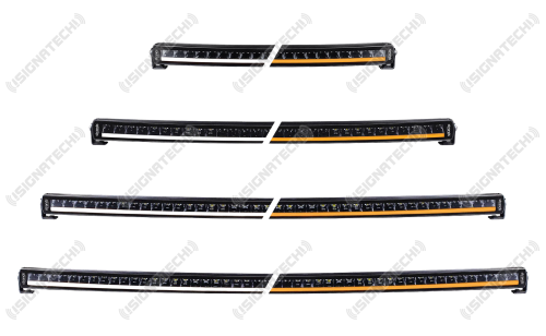 LED Light Bar Balkenscheinwerfer mit Positionslicht SIBERIA SRC | gebogen, einreihig