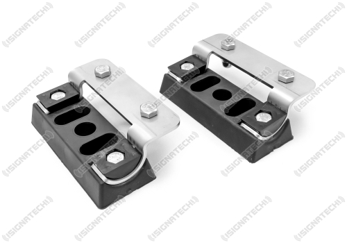 Montagefüße verstellbar UP für Warnbalken NOVA