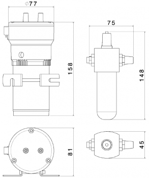 Preview: Fiamm Kompressoranlage mit Tremolo 4er-Horn MC4