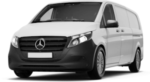 Frontblitzer-Montagewinkel für Mercedes Benz Vito, Set (für Blitzmodule L54)