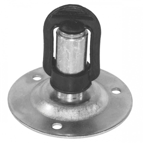 Aufsteckrohr mit Flansch / Montageplatte Aufbau