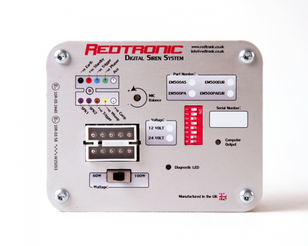 Redtronic EM500 / EM500PA 100W Sondersignal-Verstärker