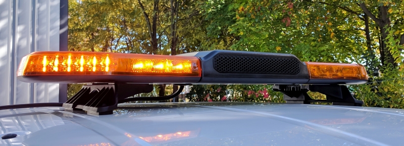 LED-Warnbalken mit Lautsprecher LEGION FIT LSP