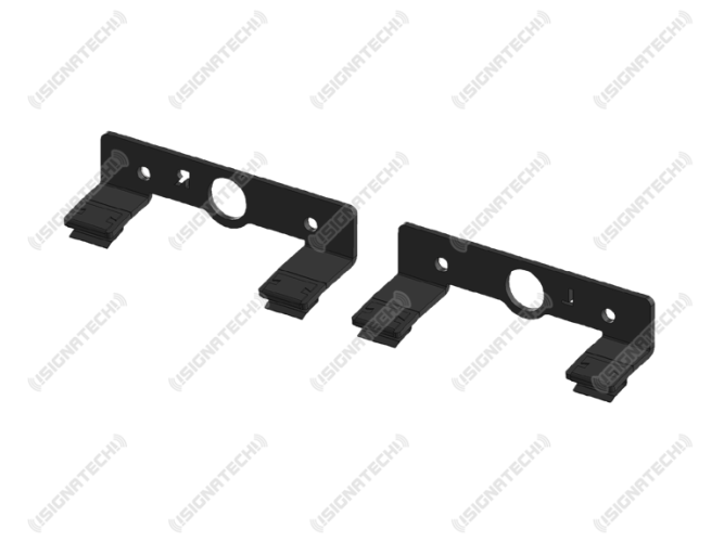 Frontblitzer Montagewinkel Einbauhalter für VW Touran II, Set (für Blitzmodule L54)