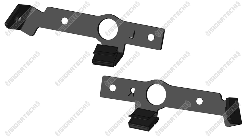 Frontblitzer-Montagewinkel für Mercedes Benz Vito, Set (für Blitzmodule L54)