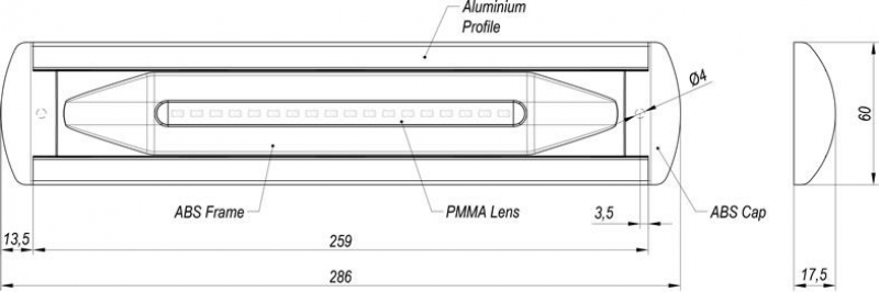 LED-Innenleuchte SCENELUX Interior