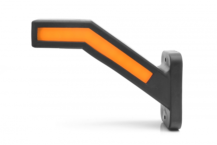 LED Umrissleuchte mit dynamischen Blinker Gummiarm WAS W168.6DD