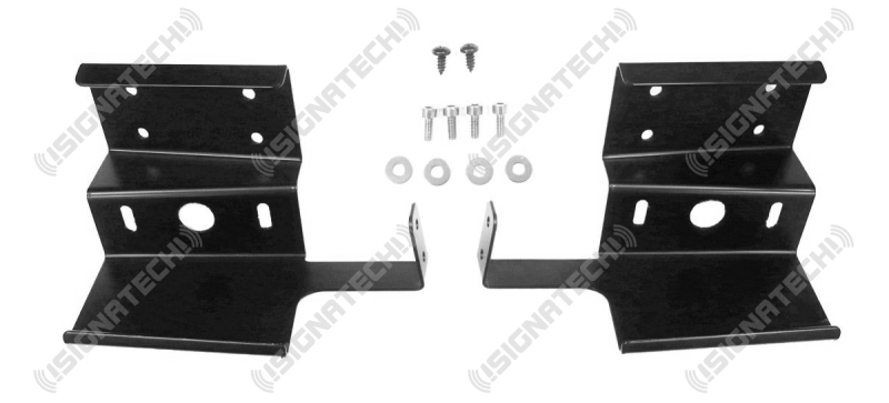 Frontblitzer-Montagewinkel für Mercedes Benz Sprinter, Set (für Blitzmodule L54)