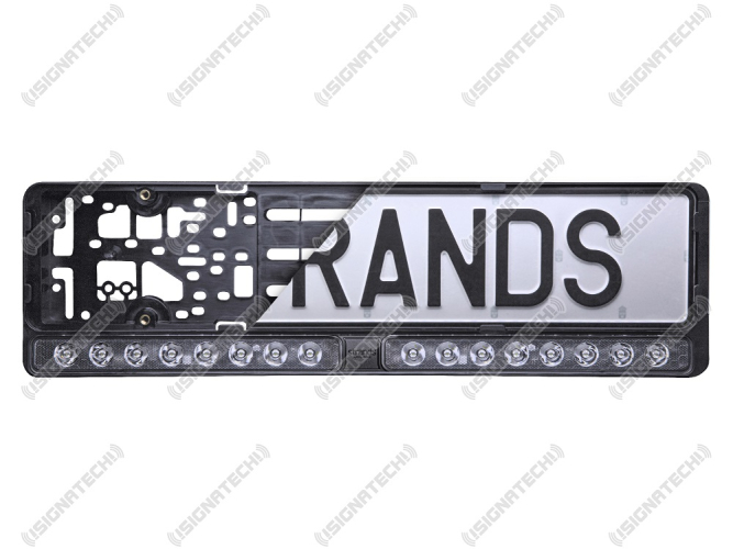 LED Light Bar Balkenscheinwerfer Kennzeichenhalter NUUK E-Line DUO EU