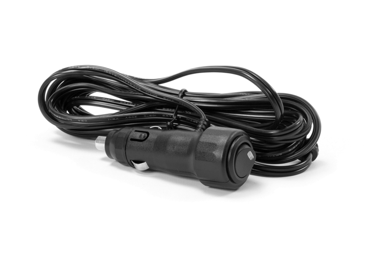 Universal Anschlusskabel flach mit Stecker für Zigarettenanzünder