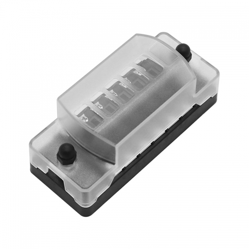 Sicherungsverteiler 6-fach mit Masseanschluss