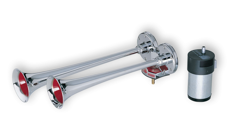 Fisa Vulcan Druckluft Zweiklang Fanfare mit Kompressor