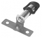 Aufsteckrohr mit Montageplatte Anbau vertikal